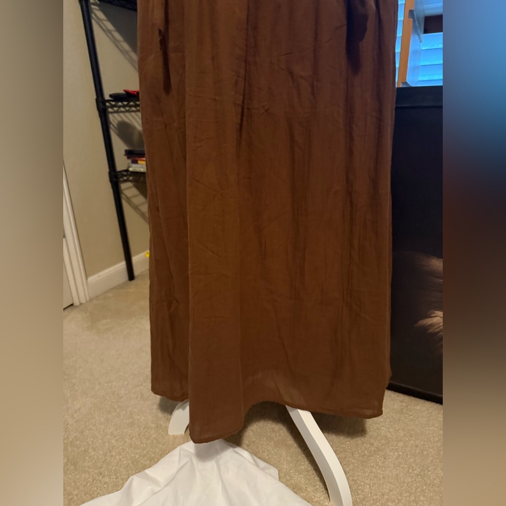 Aerie Chocolate Brown Maxi Dress - Picture 4 of 6